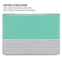 Teal and Grey Stripes MacBook Pro 14in (2021-24) Case plus Skin